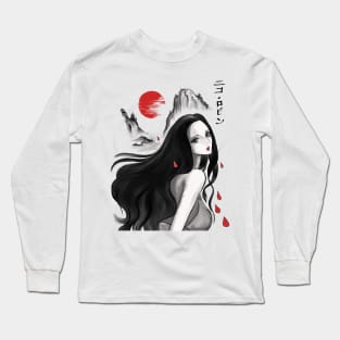 Japanese Nico Robin Long Sleeve T-Shirt